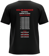 Keilor Thunder National Junior Classic 2026 Tee