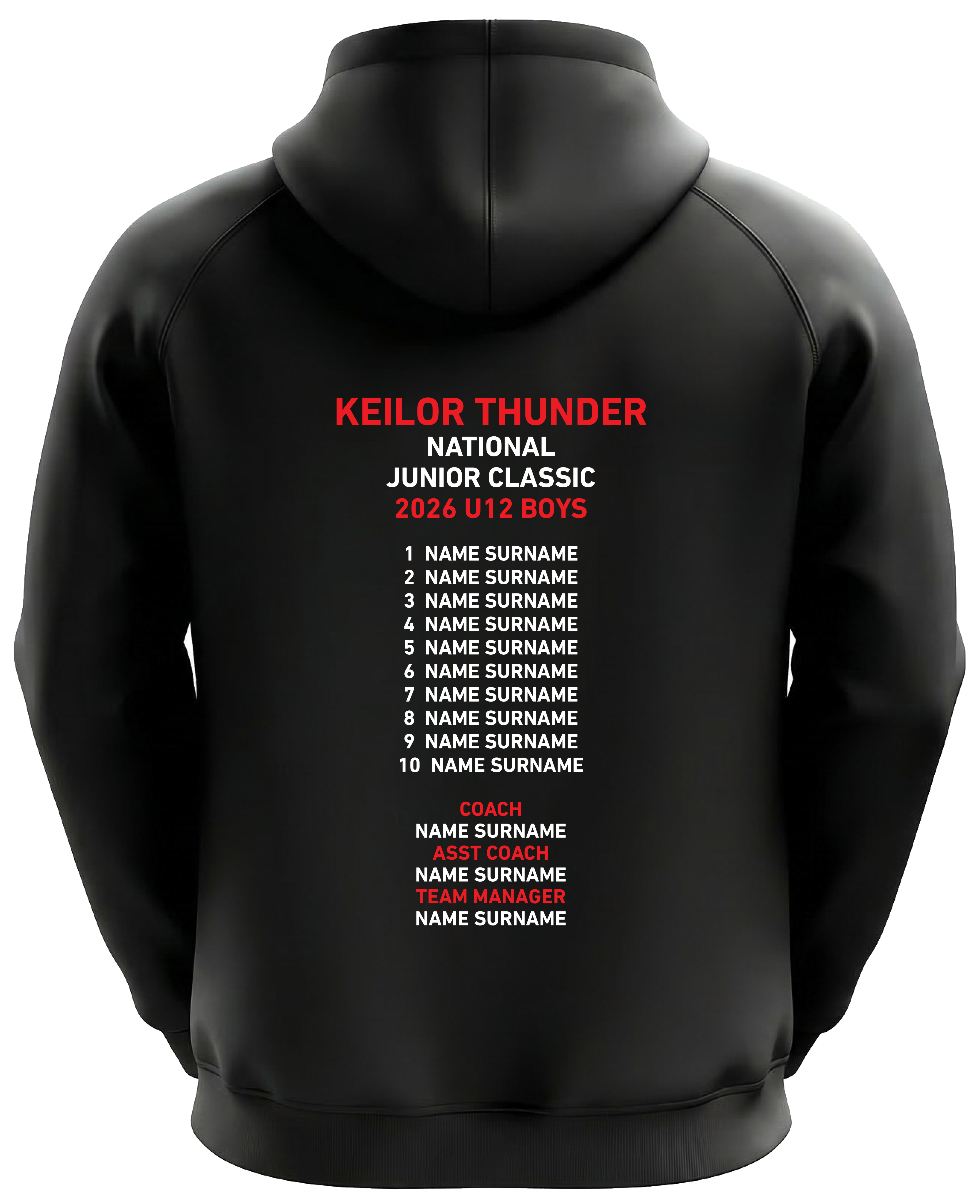 Keilor Thunder National Junior Classic 2026 Hoodie