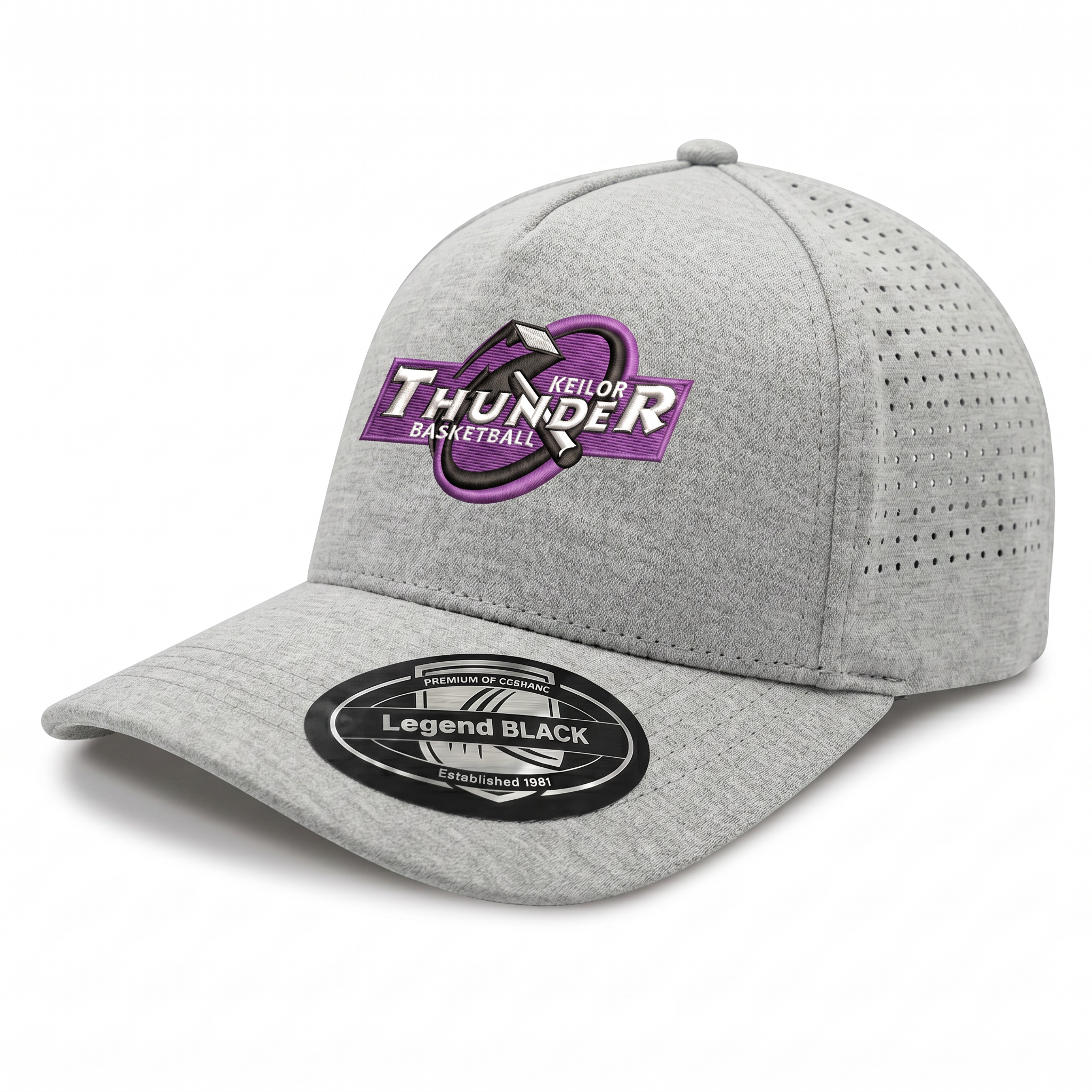 Perforated Cap - Go Grey In May