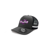 Striped Trucker Cap - Go Grey In May